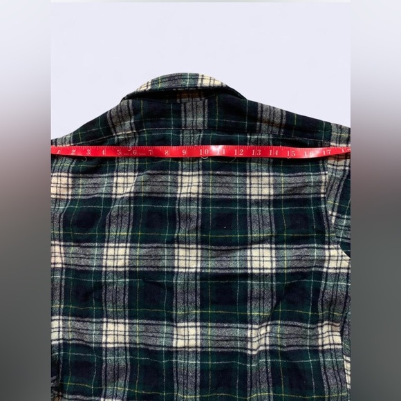 Men’s VTG 1980’s size M Pendleton Outdoorsman Highlander Campbell Tartan Shirt - Picture 9 of 9